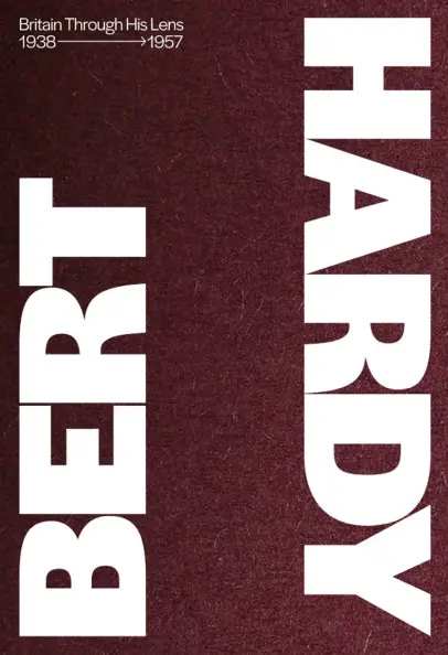 Colour image of a Bert Hardy book cover