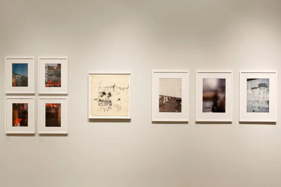 Installation of Saul Leiter's Retrospective, 2016