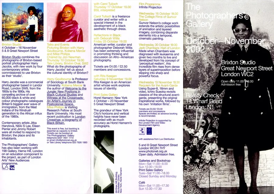 Brixton Studio programme