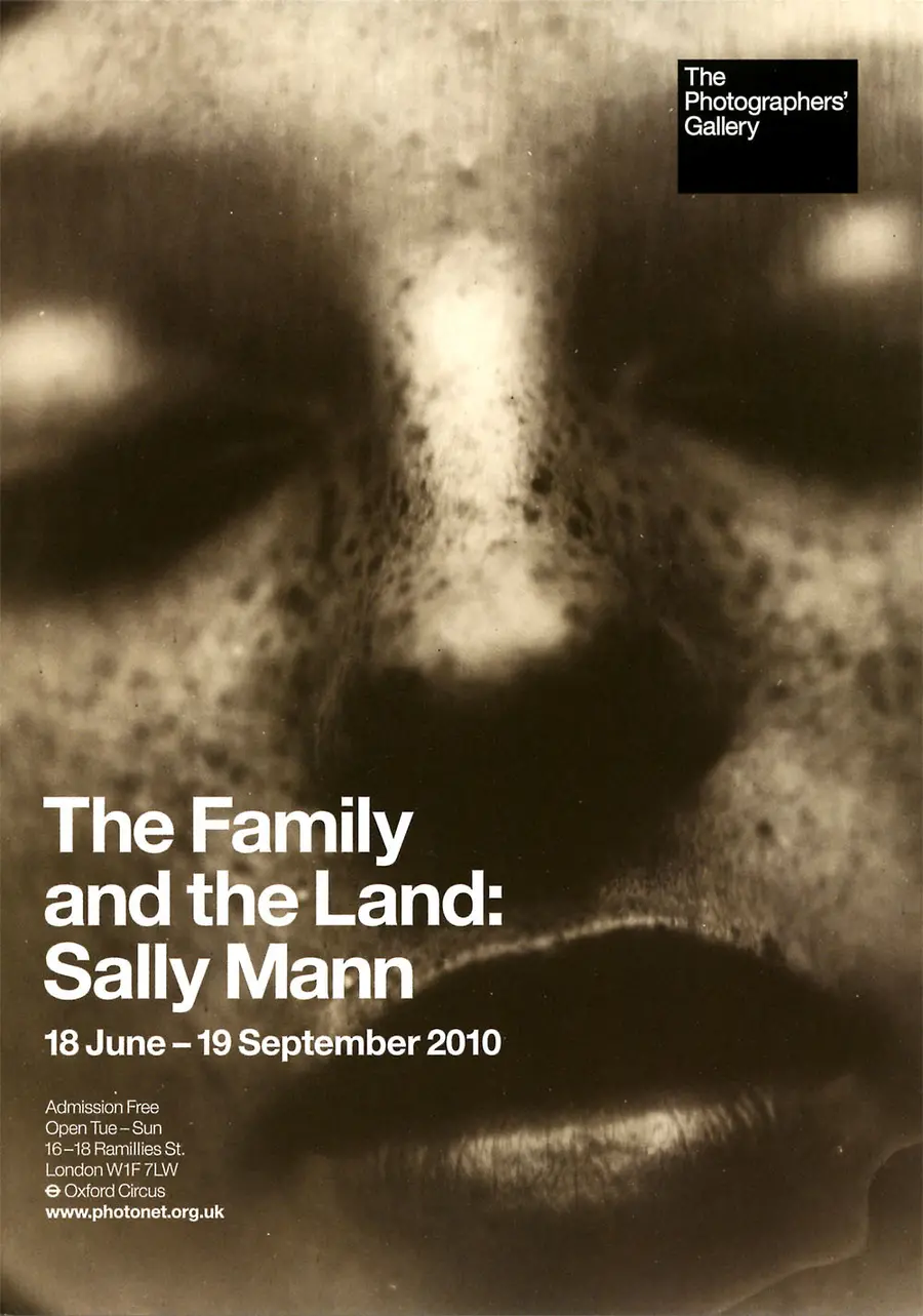 The Family and the Land: Sally Mann exhibition poster, 2010