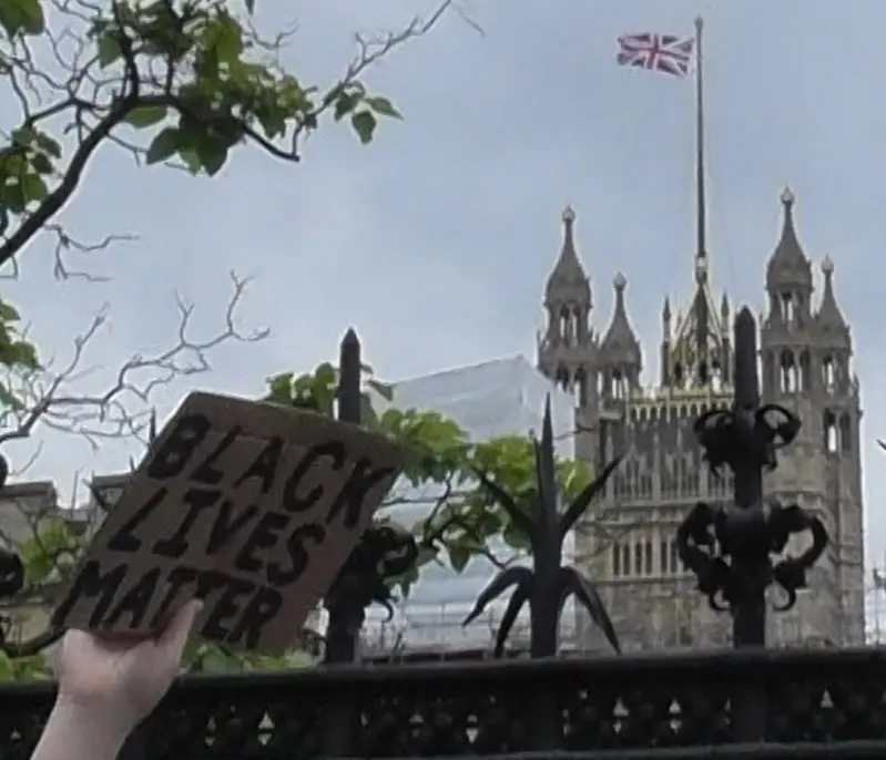 An image of the Black Lives Matter movement by Janaki Mistry