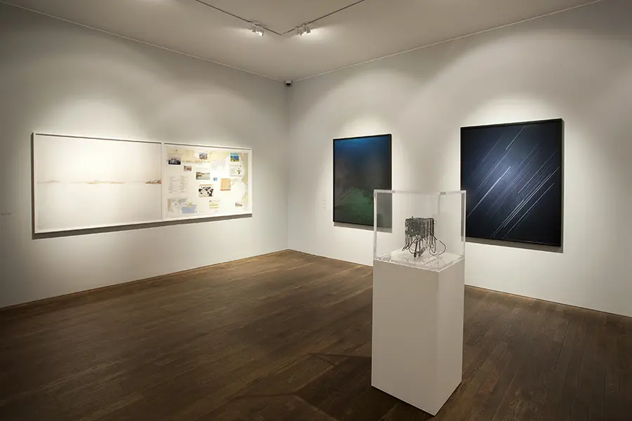 Installation View, Tobias Zielony, Deutsche Börse Photography Foundation Prize 2017, The Photographers' Gallery, 2017. Photo Credit: Kate Elliott. Courtesy of The Photographers’ Gallery Archive.