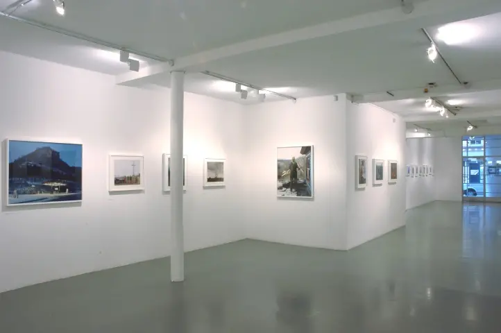 Colour photograph of exhibition installation