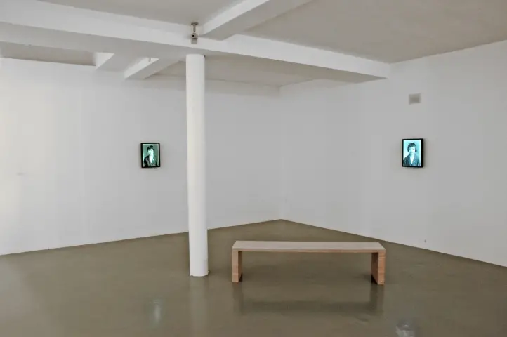 Colour photograph of exhibition installation
