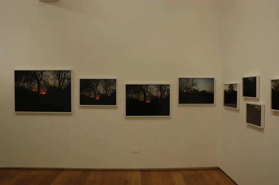 Colour photograph of exhibition installation