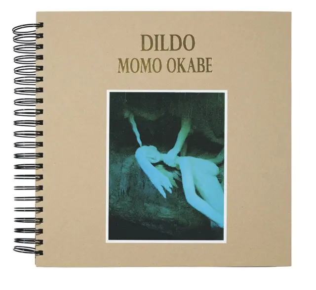 A photobook with a brown cover 