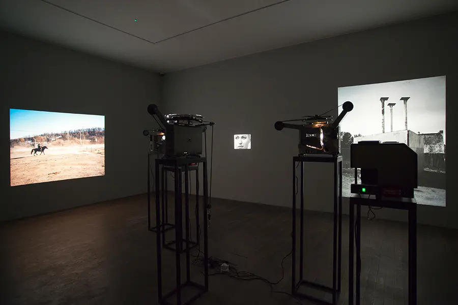 Installation View, Taiyo Onorato and Nico Krebs, Deutsche Börse Photography Foundation Prize 2017, The Photographers' Gallery, 2017. Photo Credit: Kate Elliott. Courtesy of The Photographers’ Gallery Archive.