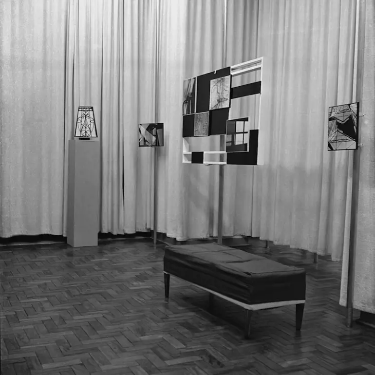 Geraldo de Barros, Installation view, Museu de Arte de São Paulo, 1950