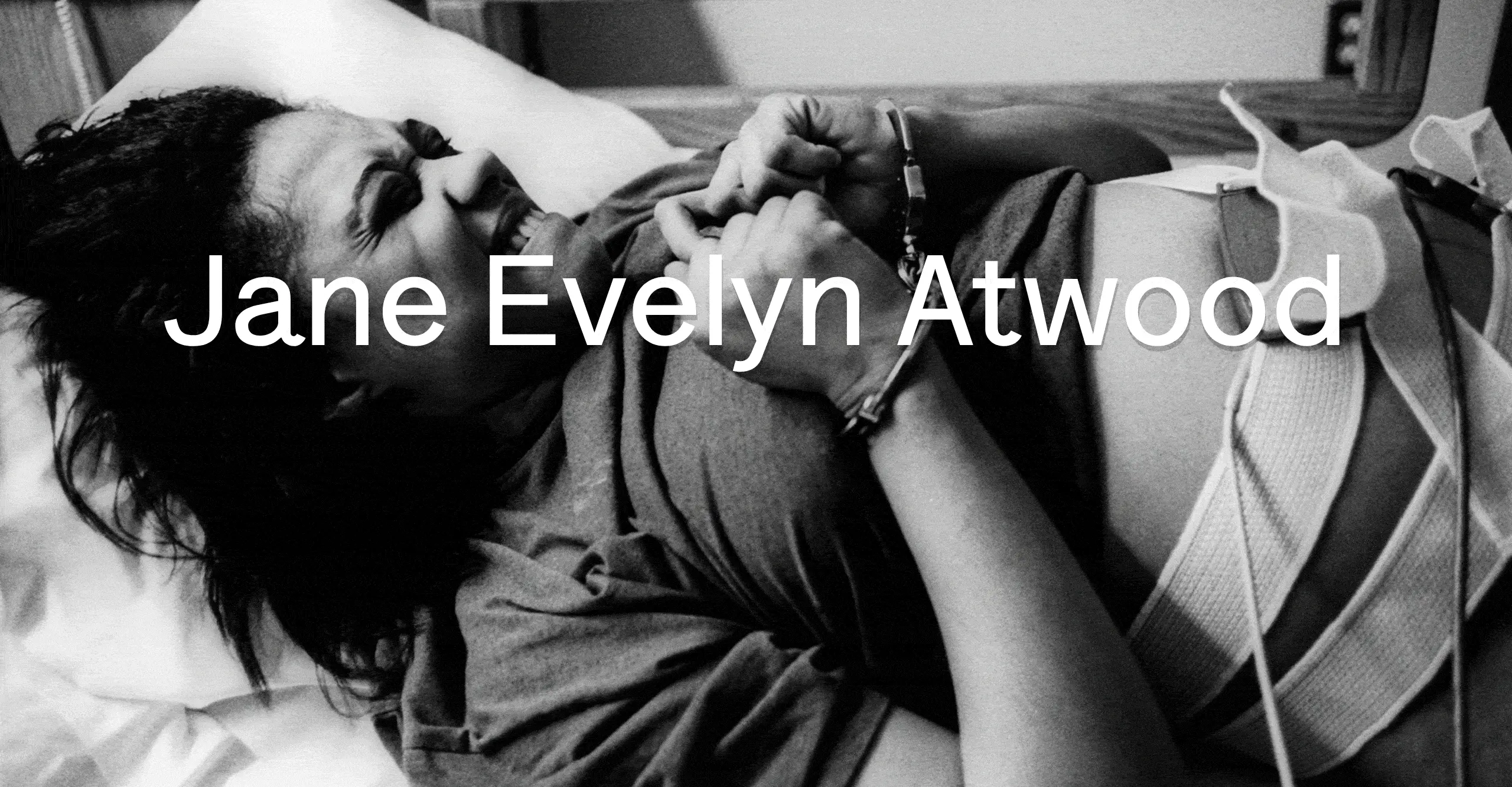 A selected number of images in a moving slideshow that includes all four names of the DB shortlisted artists.