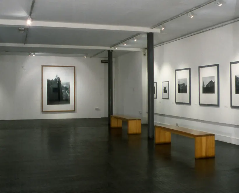 Evident: New Landscape Photography. Installation image courtesy The Photographers' Gallery Archive, 1996
