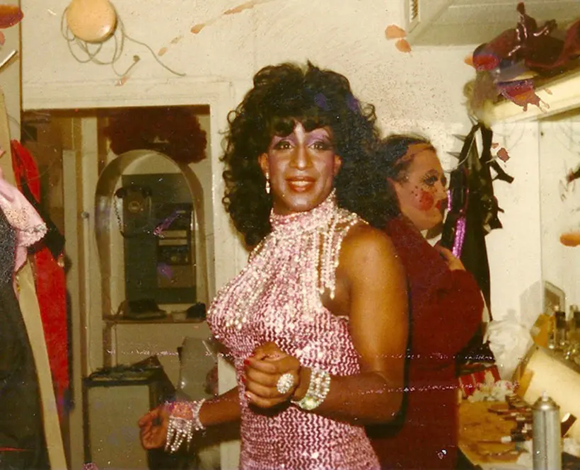 Dressing room 2 at La Vie En Rose 1984-6