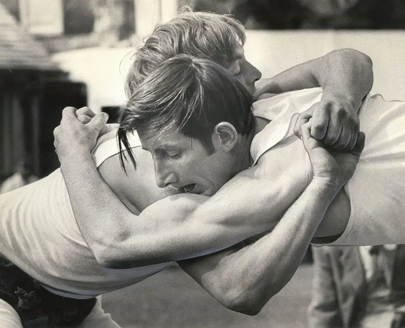 Wrestling, Grasmere Athletic Sports, Lake District. Don McPhee, 1973. Courtesy, Guardian News & Media Archive.